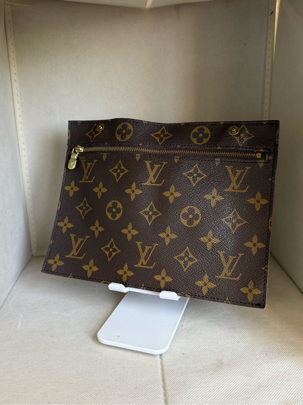 Authentic LOUIS VUITTON Monogram Randonnee Insert Toiletry Pouch